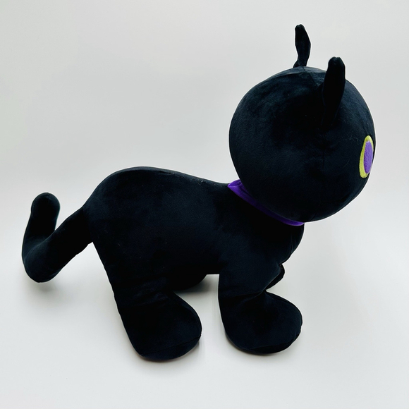 Pop! Black Cat Velvet Plush Stuffed Animal 12” Kitty Kitten Halloween - Picture 4 of 8